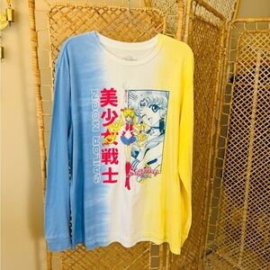 Sailor Moon Long Sleeve Oversized Tee